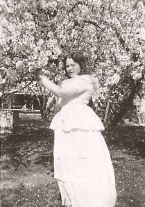 Photo of young Marian Buzby