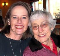 Photo of Libby Renfro and her grandmother Tiny Buzby